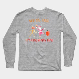 Christmas Halloween Design Long Sleeve T-Shirt